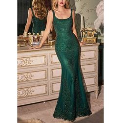 Cinderella Divine  Green Size 8 Mermaid Floor Length Homecoming Jewelled Straight Dress on Queenly