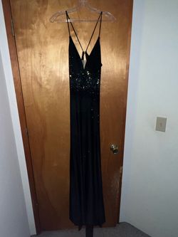 Amelia Couture Black Tie Size 8 Floor Length Cocktail Dress on Queenly