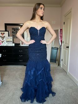 Nox Blue Size 2 50 Off Homecoming Mermaid Dress on Queenly