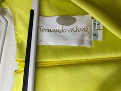 Fernando Wong Yellow Size 2 50 Off Cocktail Dress on Queenly