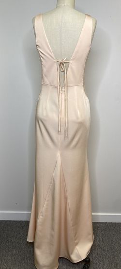 Style M17506 Soieblu Pink Size 6 Military Tall Height Straight Dress on Queenly