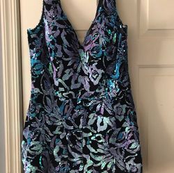 Vienna Multicolor Size 16 Prom Jumpsuit Dress on Queenly