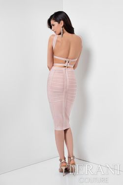 Style 1711C3044 Terani Couture Pink Size 6 Euphoria Free Shipping Cocktail Dress on Queenly