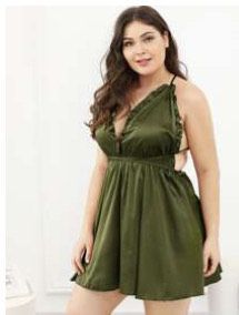Green Size 18 A-line Dress on Queenly