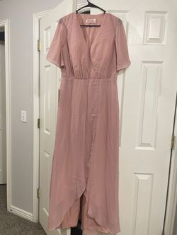 Jjs house Pink Size 10 Floor Length Military 50 Off A-line Dress on Queenly