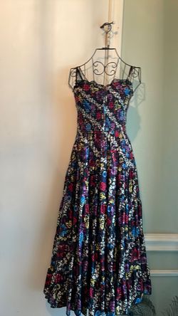 Betsey Johnson Multicolor Size 6 Floral Party Cocktail Dress on Queenly