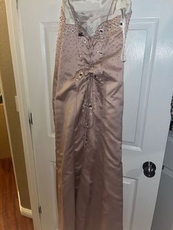 Betsy and Adam Pink Size 12 Black Tie 50 Off Straight Dress on Queenly