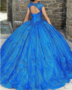 Mori Lee Blue Size 2 50 Off Ball gown on Queenly