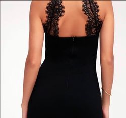 Lulus Black Size 6 Nightclub Euphoria Cocktail Dress on Queenly