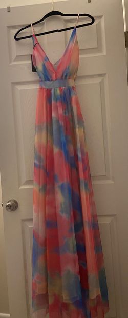 Multicolor Size 2 A-line Dress on Queenly