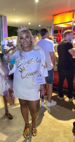 Fashion Nova White Size 16 Bridal Shower Cocktail Dress on Queenly