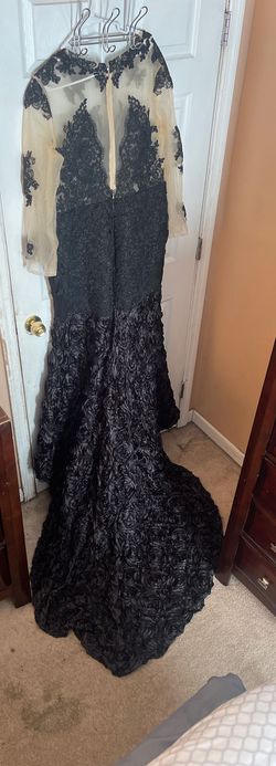 Black Size 20 Mermaid Dress on Queenly