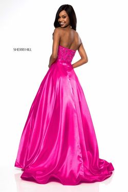 Style 51820 Sherri Hill Pink Size 16 Ball gown on Queenly