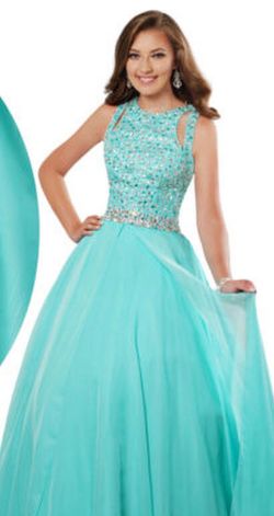 Ritzee Tween White Size 0 Free Shipping Floor Length Cotillion Ball gown on Queenly