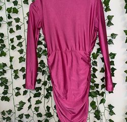 O. Vianca Pink Size 4 Black Tie Sunday Cocktail Dress on Queenly