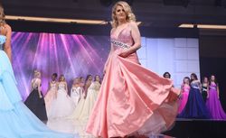 Sherri Hill Pink Size 4 Ball gown on Queenly