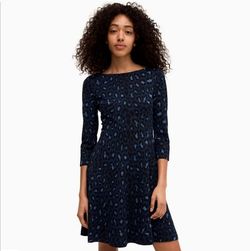 Kate Spade Blue Size 2 Pockets Sleeves A-line Dress on Queenly