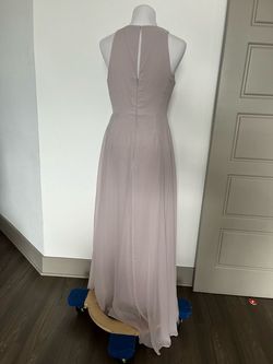 Thread Pink Size 6 Military High Neck Floor Length Straight Dress on Queenly