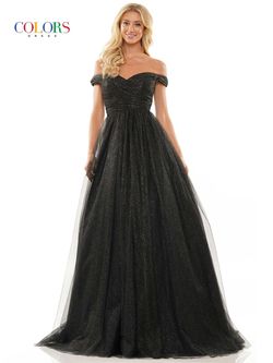 Style Micha Colors Black Size 8 Floor Length Sheer Ball Gown A-line Dress on Queenly