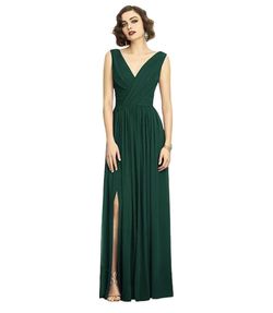 Dessy Collection Green Size 16 Floor Length Tulle Party Straight Dress on Queenly