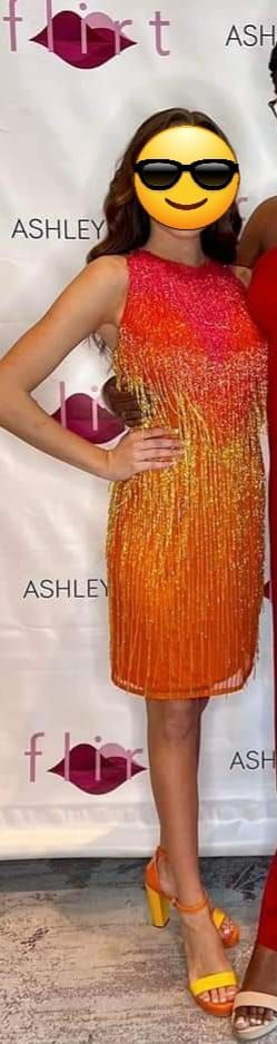 ashley lauren Multicolor Size 2 Floor Length Euphoria Cocktail Dress on Queenly