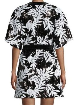 JAYGODFREY Black Size 4 Print 70 Off Midi Cocktail Dress on Queenly