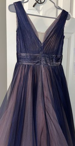 Mac Duggal Purple Size 4 Short Height Black Tie Prom Ball gown on Queenly