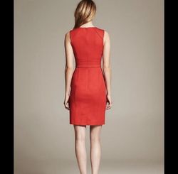 Banana Republic Red Size 4 Midi Interview Cocktail Dress on Queenly