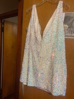 Sherri Hill White Size 24 Plus Size Short Height Prom Bridal Shower Pageant Cocktail Dress on Queenly