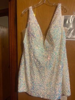 Sherri Hill White Size 24 Plus Size Short Height Prom Bridal Shower Pageant Cocktail Dress on Queenly
