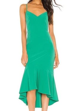 Bardot Green Size 6 Free Shipping Cocktail Dress on Queenly