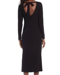 WAYF Black Size 2 Pageant Midi Cocktail Dress on Queenly
