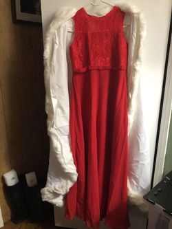 Jjhouse Red Military Girls Size Floor Length 50 Off Straight Dress on Queenly