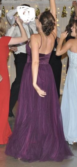 Morilee by Madeline Gardner Purple Size 10 50 Off Prom Ball gown on Queenly