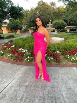Sherri Hill Pink Size 4 50 Off Prom Side slit Dress on Queenly