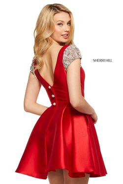 Sherri Hill Red Size 12 50 Off Cocktail Dress on Queenly