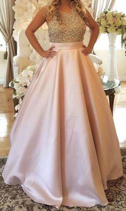 Jovani Pink Size 6 50 Off Ball gown on Queenly