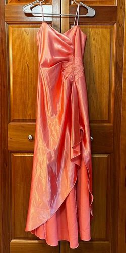 Jessica McClintock Pink Size 0 70 Off Summer Satin Side slit Dress on Queenly