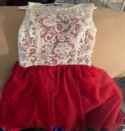 Dont no Red Size 12 Plus Size Cupcake Ball gown on Queenly