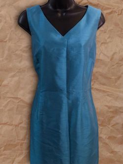 Vintage Danny & Nicole NY Blue Size 10 Euphoria Free Shipping Cocktail Dress on Queenly