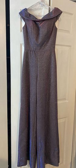 Sherri Hill Silver Size 2 Floor Length Jumpsuit Dress on Queenly