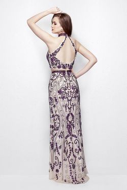Style 3023 Primavera Purple Size 10 Two Piece Straight Dress on Queenly