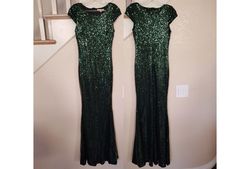 Ricarica Green Size 10 Mini Jewelled Mermaid Dress on Queenly