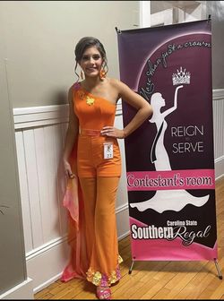 Orange Size 0 Jumpsuit Dress on Queenly