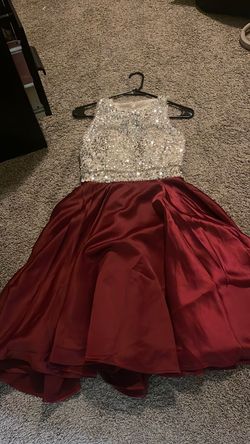 Tangfuti Red Size 2 Prom Ball gown on Queenly