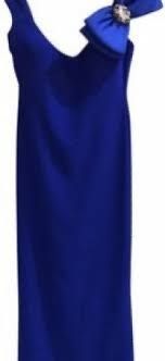 Style 92601 tarik ediz Blue Size 8 Floor Length Straight Dress on Queenly