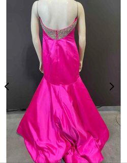 Sherri Hill Pink Size 10 Silk 50 Off Mermaid Dress on Queenly