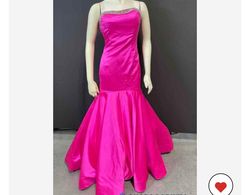 Sherri Hill Pink Size 10 Silk 50 Off Mermaid Dress on Queenly