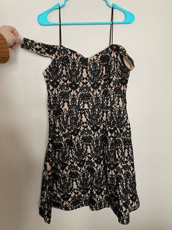 Black Size 10 A-line Dress on Queenly