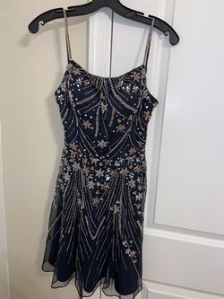 Ashley Lauren Multicolor Size 2 Euphoria Floor Length Free Shipping Cocktail Dress on Queenly